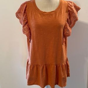 NWOT Cotton Bleu Top